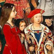 Richard Burchett the future Henry VIII France oil painting artist